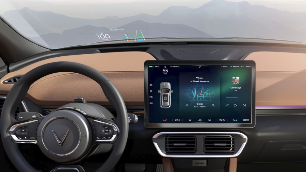 VF 8 Head-up display